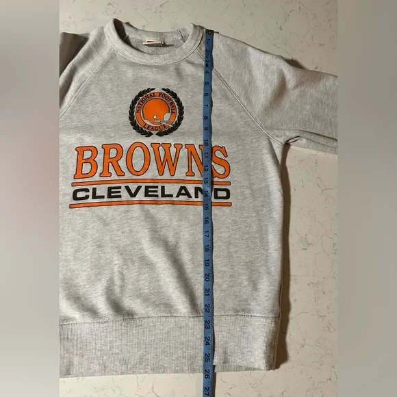 HOMAGE Cleveland Browns Crewneck Sweatshirt - Picture 7 of 8